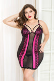 Pink & Black Babydoll